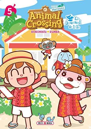 couverture, jaquette Animal Crossing New Horizons – Le Journal de l'île 5  (soleil manga) Manga