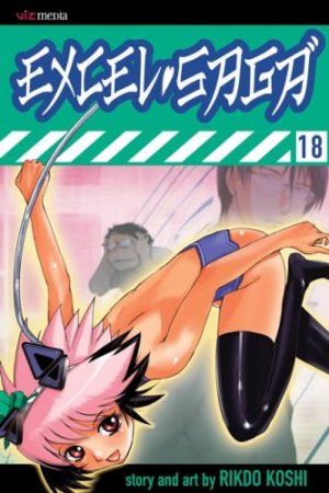 couverture, jaquette Excel Saga 18 Américaine (Viz media) Manga