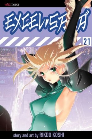 couverture, jaquette Excel Saga 21 Américaine (Viz media) Manga