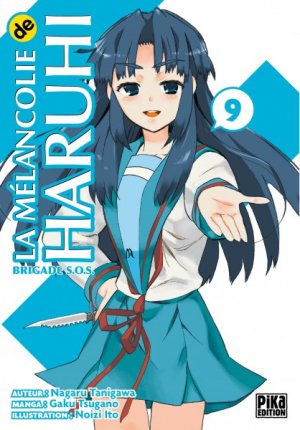 couverture, jaquette La Mélancolie de Haruhi Suzumiya 9  (pika) Manga