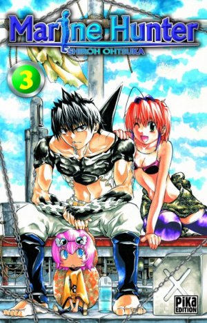 couverture, jaquette Marine Hunter 3  (Pika) Manga