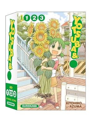 couverture, jaquette Yotsuba & ! 1  - coffret volume 1 à 3Coffret (Kurokawa) Manga