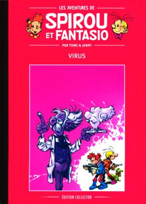 couverture, jaquette Les aventures de Spirou et Fantasio 33  - VirusKiosque dos toilés  (Altaya S.A.) BD