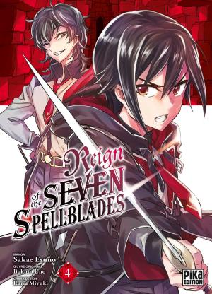 couverture, jaquette Reign of the seven Spellblades 4  (pika) Manga