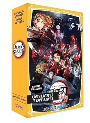 couverture, jaquette Demon slayer 4  - Manga 7 + Roman 3coffret + roman (Panini manga) Manga