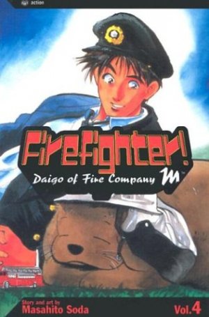 couverture, jaquette Daigo, Soldat du Feu 4 Américaine (Viz media) Manga