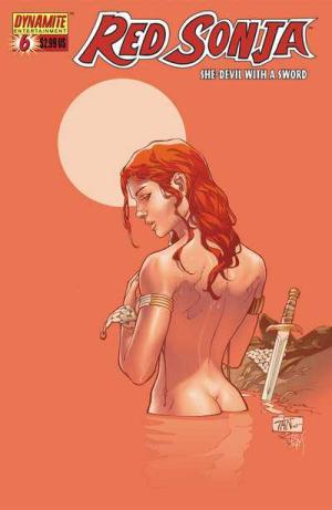couverture, jaquette Red Sonja 6  - Falling Star - variant by Billy TanIssues V4 (2005 - 2013) (Dynamite Entertainment) Comics