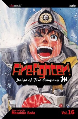 couverture, jaquette Daigo, Soldat du Feu 16 Américaine (Viz media) Manga