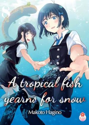 couverture, jaquette A tropical fish yearns for snow 8  (taifu comics) Manga
