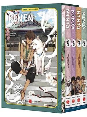 couverture, jaquette Ken'en - Comme chien et singe 2  - Tomes 5 à 8Coffret 2023 (doki-doki) Manga