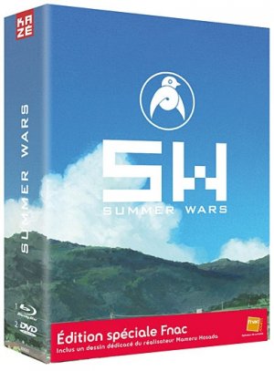 couverture, jaquette Summer Wars  DVD - édition collector FNAC (Kaze) Film