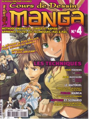 couverture, jaquette Cours de dessin manga 4  (Hachette manga) Magazine