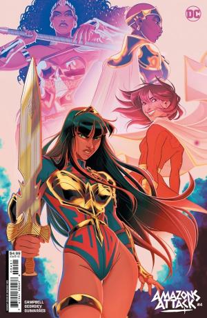 Wonder Woman - Amazons Attack 4 - 4 - cover #2