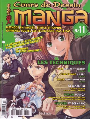 couverture, jaquette Cours de dessin manga 11  (Hachette manga) Magazine