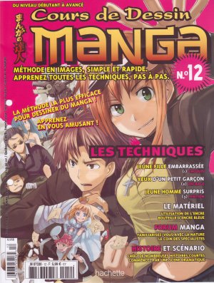 couverture, jaquette Cours de dessin manga 12  (Hachette manga) Magazine