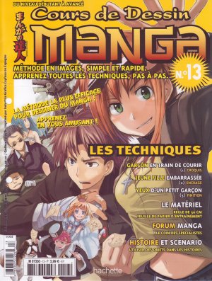 couverture, jaquette Cours de dessin manga 13  (Hachette manga) Magazine