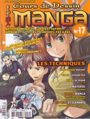 couverture, jaquette Cours de dessin manga 17  (Hachette manga) Magazine