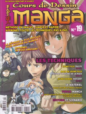 couverture, jaquette Cours de dessin manga 19  (Hachette manga) Magazine