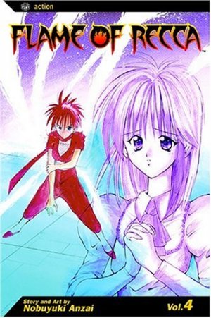 couverture, jaquette Flame of Recca 4 Américaine (Viz media) Manga