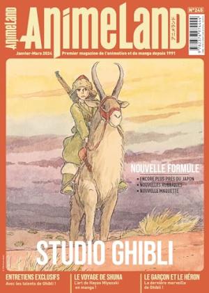 couverture, jaquette Animeland 245  (Anime Manga Presse) Magazine