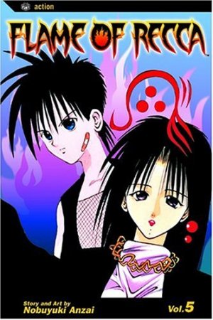 couverture, jaquette Flame of Recca 5 Américaine (Viz media) Manga