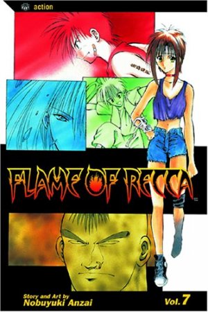 couverture, jaquette Flame of Recca 7 Américaine (Viz media) Manga