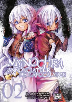 couverture, jaquette Mynoghra - Annonciateur de l'apocalypse 2  (delcourt / tonkam) Manga