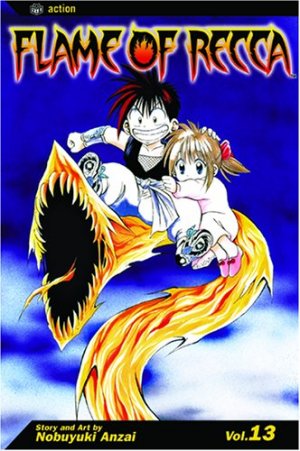couverture, jaquette Flame of Recca 13 Américaine (Viz media) Manga