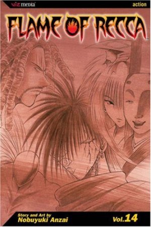 couverture, jaquette Flame of Recca 14 Américaine (Viz media) Manga
