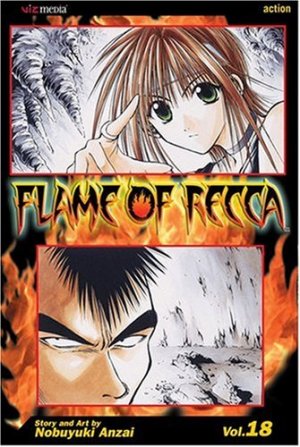 couverture, jaquette Flame of Recca 18 Américaine (Viz media) Manga