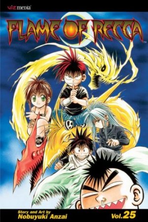 couverture, jaquette Flame of Recca 25 Américaine (Viz media) Manga