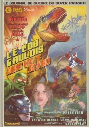 couverture, jaquette Le Coq Gaulois 3  - Journey into the lost worldKiosque (Galaxie Comics studios) Comics