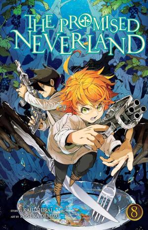 couverture, jaquette The promised Neverland 8  - The Forbidden Game (Viz media) Manga
