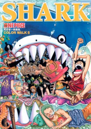 couverture, jaquette One Piece - Color Walk 5  (Shueisha) Artbook