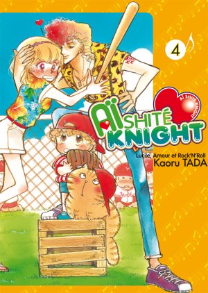 couverture, jaquette Aishite Knight - Lucile, Amour et Rock'n Roll 4  (tonkam) Manga