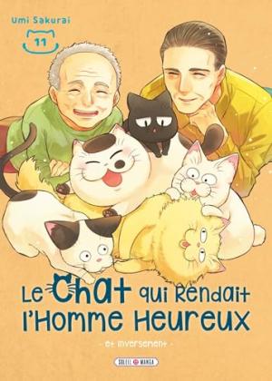 couverture, jaquette Le chat qui rendait l'homme heureux - et inversement - 11  (soleil manga) Manga