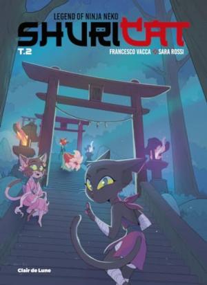 couverture, jaquette Shuricat 2  (Clair de lune Manga) Global manga