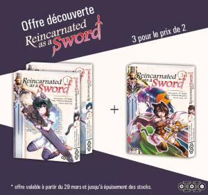 Reincarnated as a Sword Pack 1 Manga