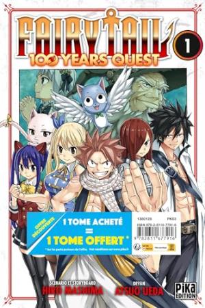 couverture, jaquette Fairy Tail 100 years quest 1  - Tomes 1 et 2Pack découverte 2024 (pika) Manga
