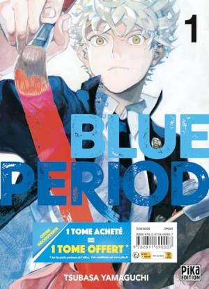 couverture, jaquette Blue period 1  - Tomes 1 et 2Pack Offre Découverte 2024 (pika) Manga