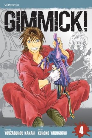 couverture, jaquette Gimmick! 4 Américaine (Viz media) Manga
