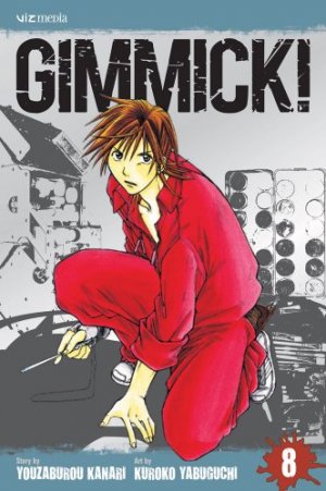 couverture, jaquette Gimmick! 8 Américaine (Viz media) Manga