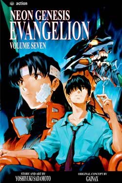 couverture, jaquette Neon Genesis Evangelion 7 Américaine (Viz media) Manga