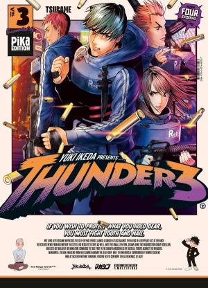 couverture, jaquette Thunder 3 3  (pika) Manga