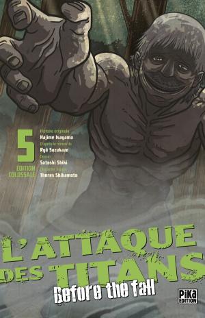 couverture, jaquette L'Attaque des Titans - Before the Fall 5 colossale (pika) Manga