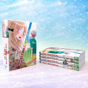 couverture, jaquette 360° Material 1  - Coffret T01 à T04Coffret (delcourt / tonkam) Manga