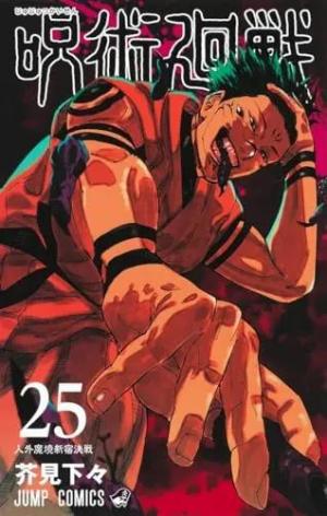 couverture, jaquette Jujutsu Kaisen 25  (Shueisha) Manga
