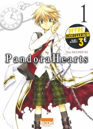 couverture, jaquette Pandora Hearts 1 Tome à 3€ (Ki-oon) Manga