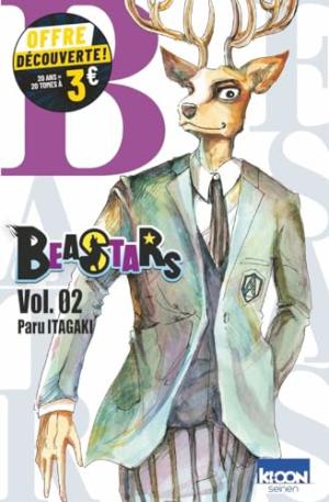 couverture, jaquette Beastars 2 Tome à 3€ (Ki-oon) Manga