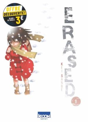 couverture, jaquette Erased 1 Tome à 3€ (Ki-oon) Manga
